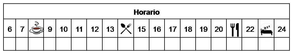Horario de administración