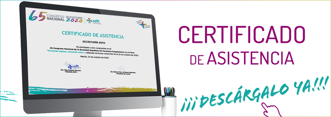 Certificado de asistencia