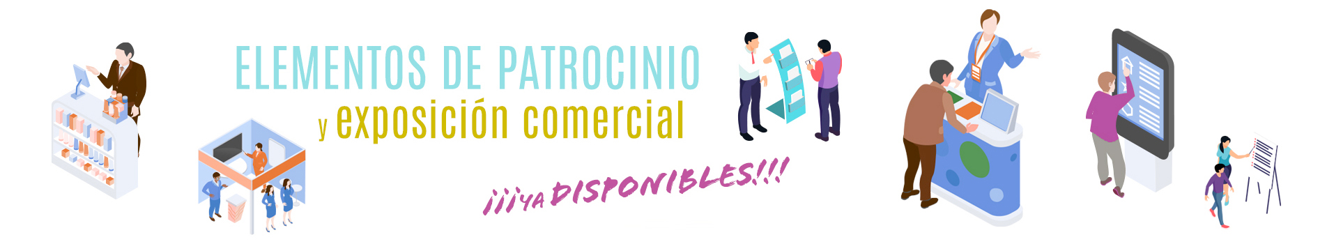 Elementos de patrocinio y Exposición comercial