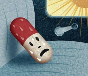 medicamento a altas temperaturas